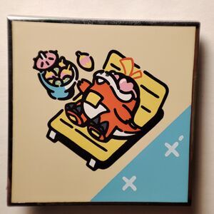 Pokemon TCG Fuecoco Lazy Summer Enamel Pin Official Nintendo Lapel Badge Figure